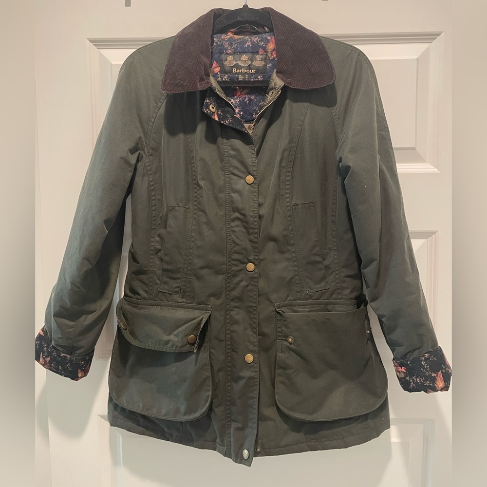 Barbour - Insulated with Corduroy Hunting Pattern